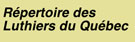 repertoire des luthiers du quebec