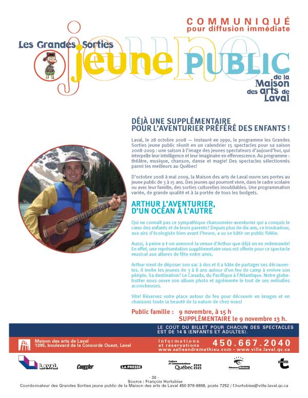 JEUNE PUBLIC LAVAL