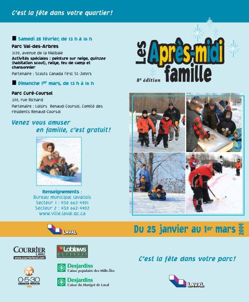 LES APRES MIDI EN FAMILLE À LAVAL