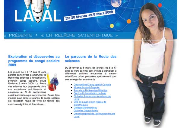 LAVAL SEMAINE DE RELACHE
